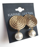 E68933 Boucles d'oreilles clips - Karine Sultan