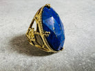 Bague ANTONELA bleu lapis