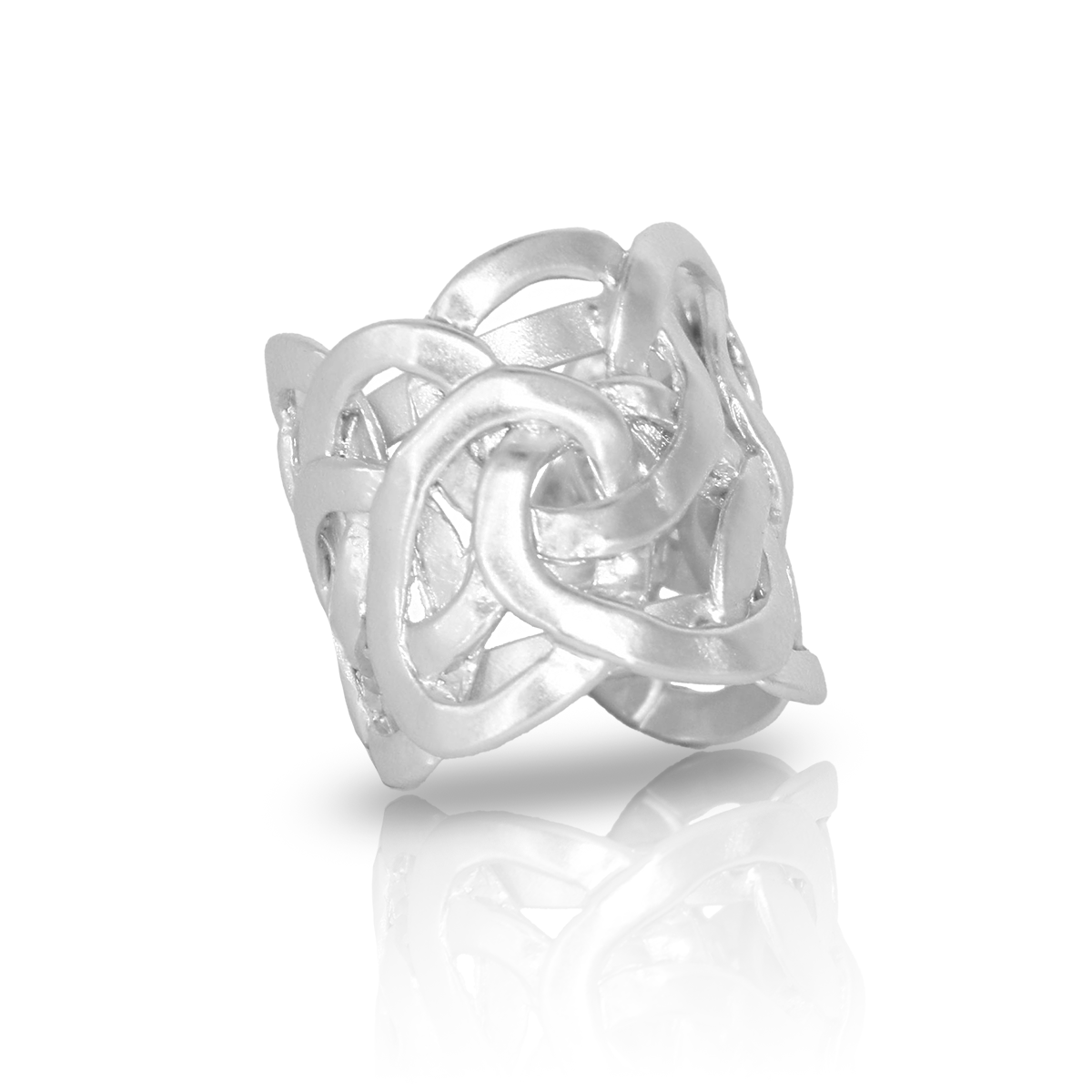 Oversize overlap ring - Karine Sultan