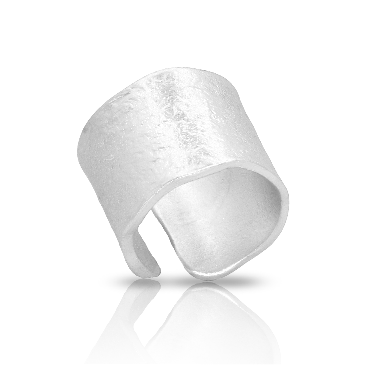 Polished cigar band ring - Karine Sultan