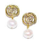 E69507 Boucles d'oreilles - Perle - Karine Sultan