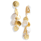 E75510 Boucles d'oreilles clips perle - Karine Sultan