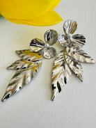 Boucles d’oreilles feuilles CANDELARIA