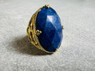 Bague ANTONELA bleu lapis