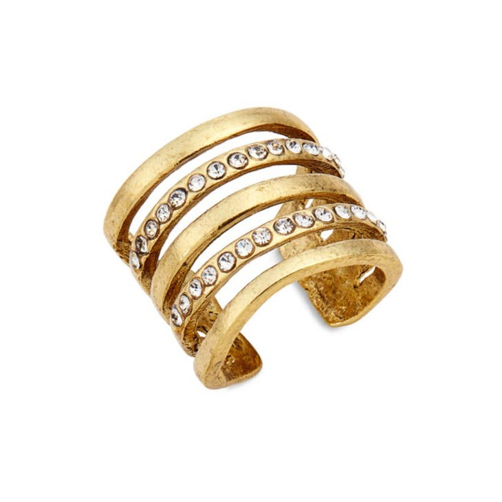 R59016 Bague Porté par Marley Shelton - Karine Sultan - Karine Sultan