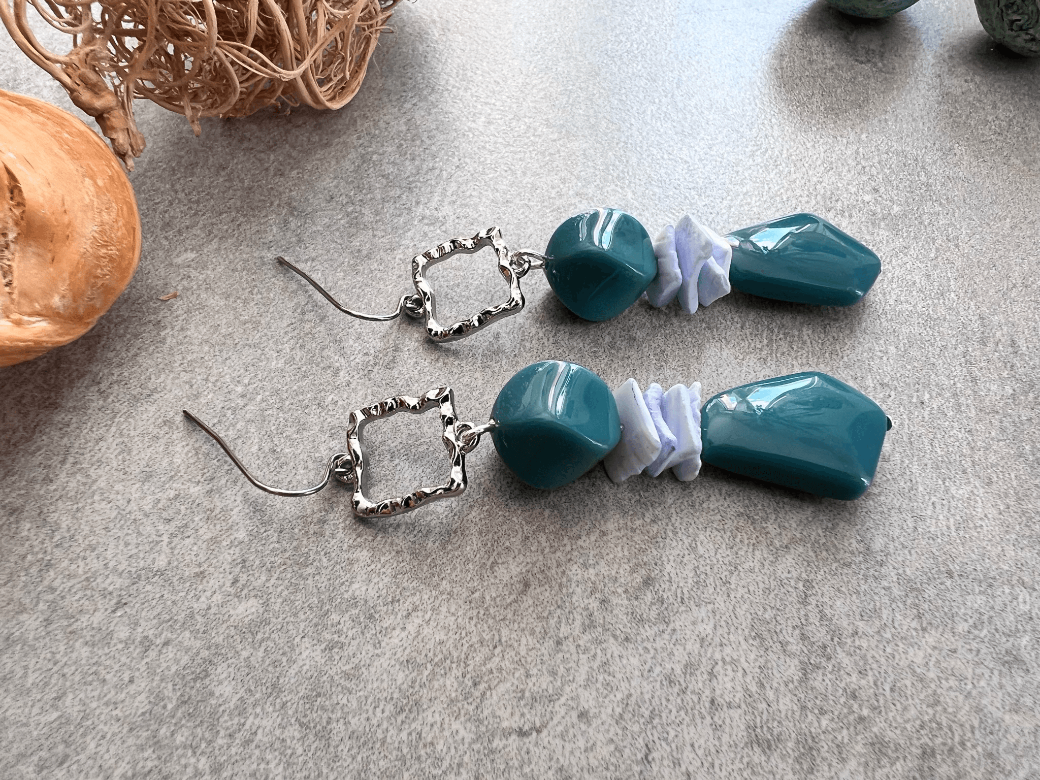 Boucles d’oreilles VIOLETTE