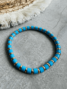 Bracelet CALVI perles bleues