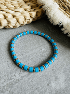 Bracelet CALVI perles bleues