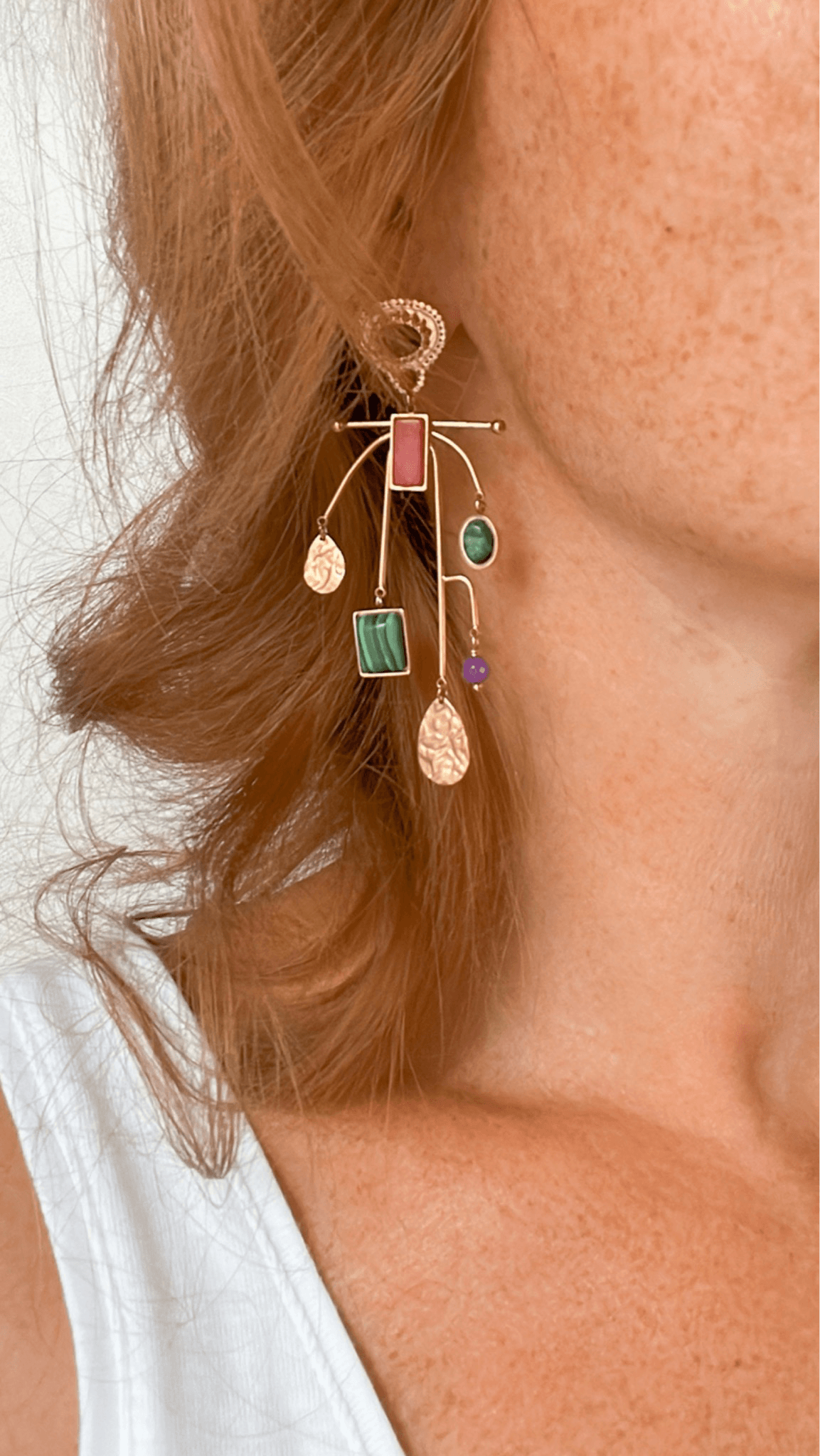 Boucles d’oreilles CASSANDRE